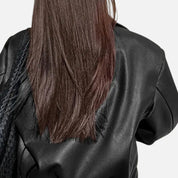Faux Leather Biker Jacket – Timeless Elegance – Everyday Essential 3