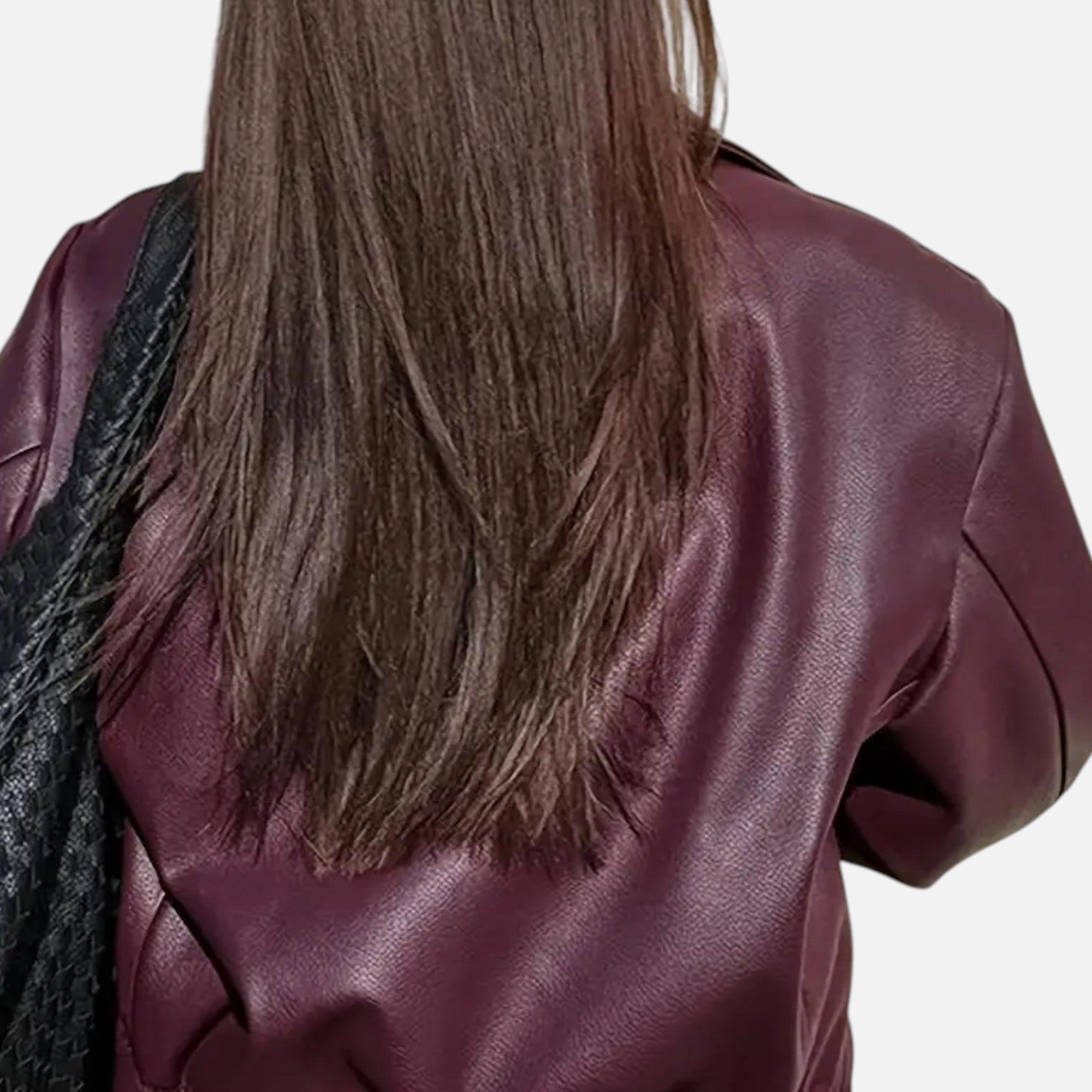 Faux Leather Biker Jacket – Timeless Elegance – Everyday Essential 8