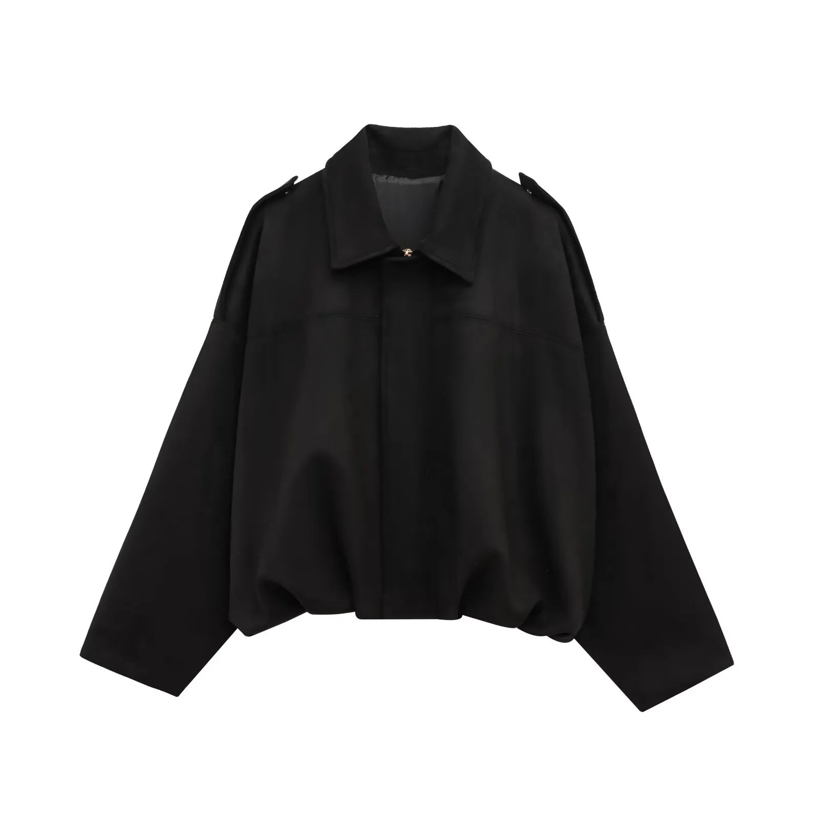 Faux Suede Jacket – Collared Design – Effortless Casual Layering 7