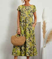 Floral Dress – Flowing Silhouette – Elegant Day-to-Night Style 4