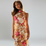 Floral Maxi Dress – Effortless Elegance for Summer Outings - 1