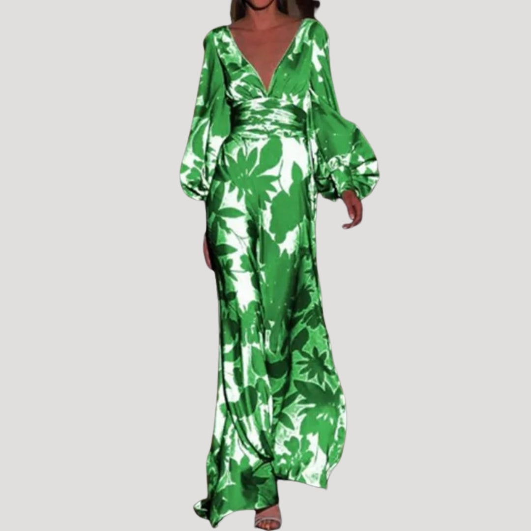 Floral Maxi Dress – Lightweight Fabric – Perfect for Summer Events 3