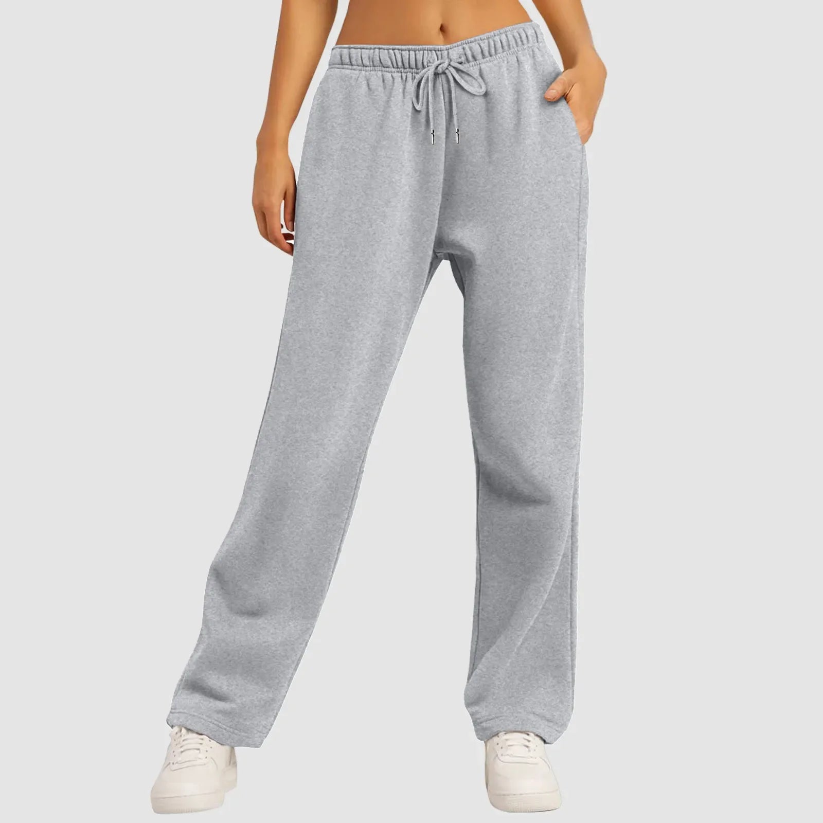 High-Waisted Joggers – Fleece Lined – Casual Workout Style 2