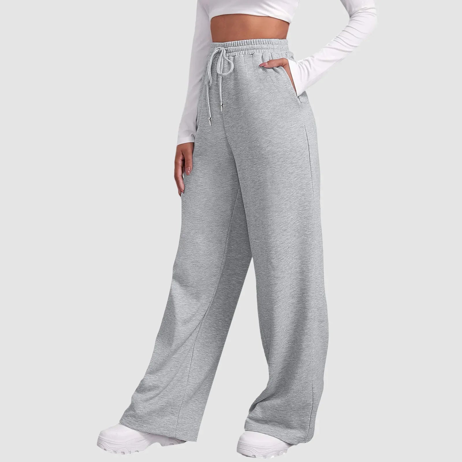 High-Waisted Joggers – Fleece Lined – Casual Workout Style 6