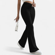High Waist Pants – Flared Leg – Sophisticated Workwear Style 6