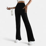 High Waist Pants – Flared Leg – Sophisticated Workwear Style 8