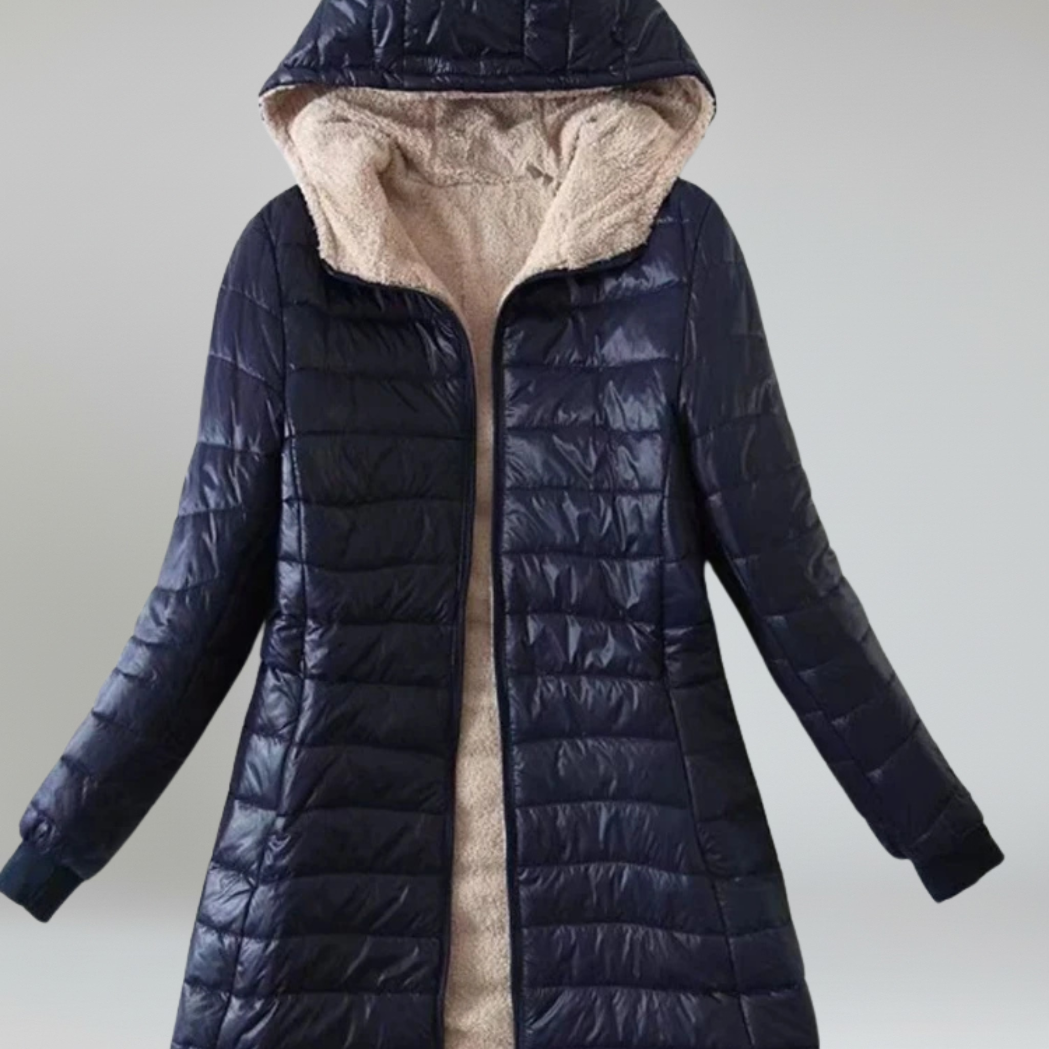 Hooded Fleece Jacket – Cozy Warmth for Autumn to Winter Wear - 3