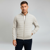 Jacket – Mens – All Season – Men's Hybrid Jacket with Knitted Sleeves – Montford Co 5