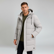 Jacket – Mens – Autumn & Winter – Men's Waterproof Puffer Jacket Insulated Black – Montford Co 0