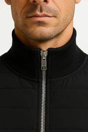 Jacket – Mens – All Season – Men's Hybrid Jacket with Knitted Sleeves – Montford Co 1