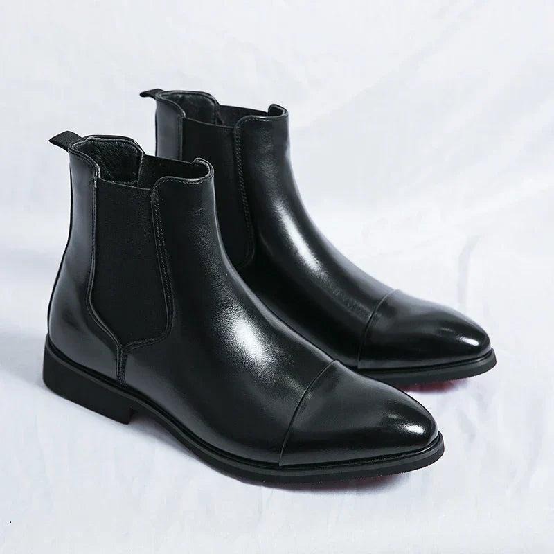 Joaquin | Men's Chelsea Pull-On Dress Boots 2