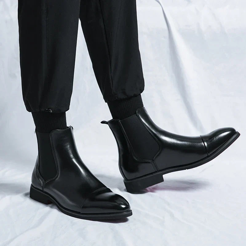 Joaquin | Men's Chelsea Pull-On Dress Boots 3