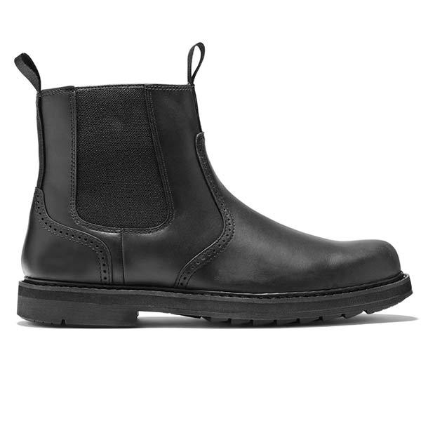 Joey | Men's Chelsea Pull On Ankle Boots 5
