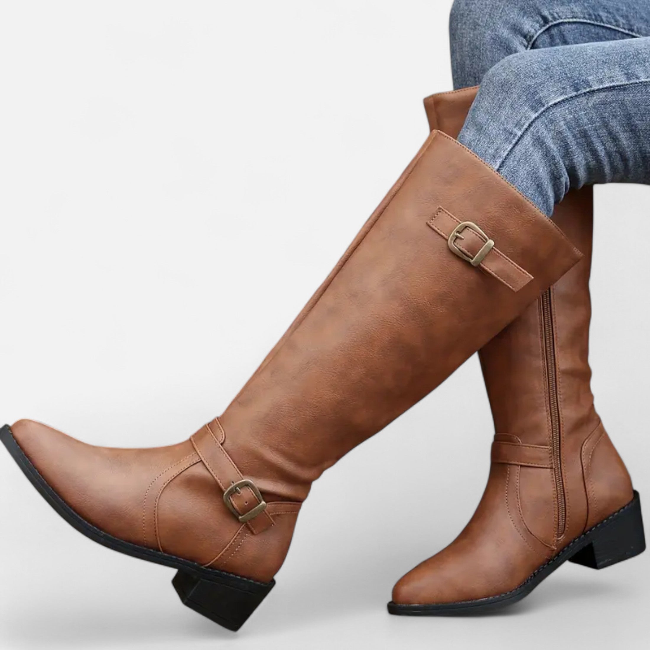 Knee High Boots – Pointed Toe – Elegant Day to Night Style 7