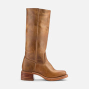 Knee High Cowboy Boots – Chunky Heel – Western Chic Style 0