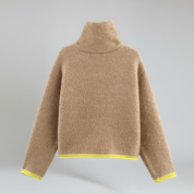 Knitted Bomber Jacket – Lightweight Layer for Everyday Style