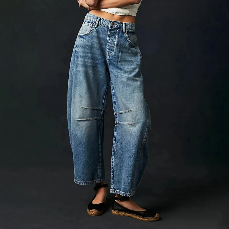Wide-Leg Jeans