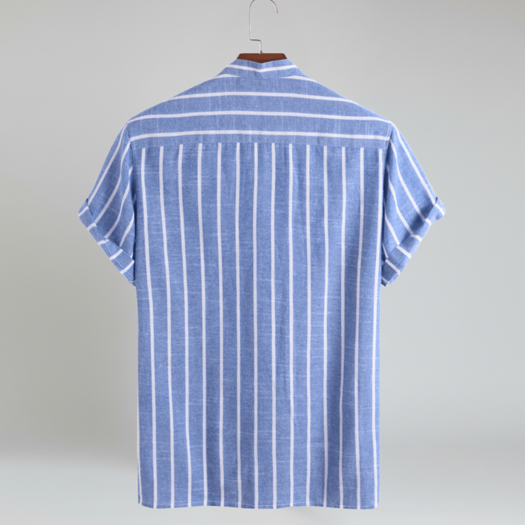 Breathable Striped Shirt – Effortless Style for Summer Days - 3