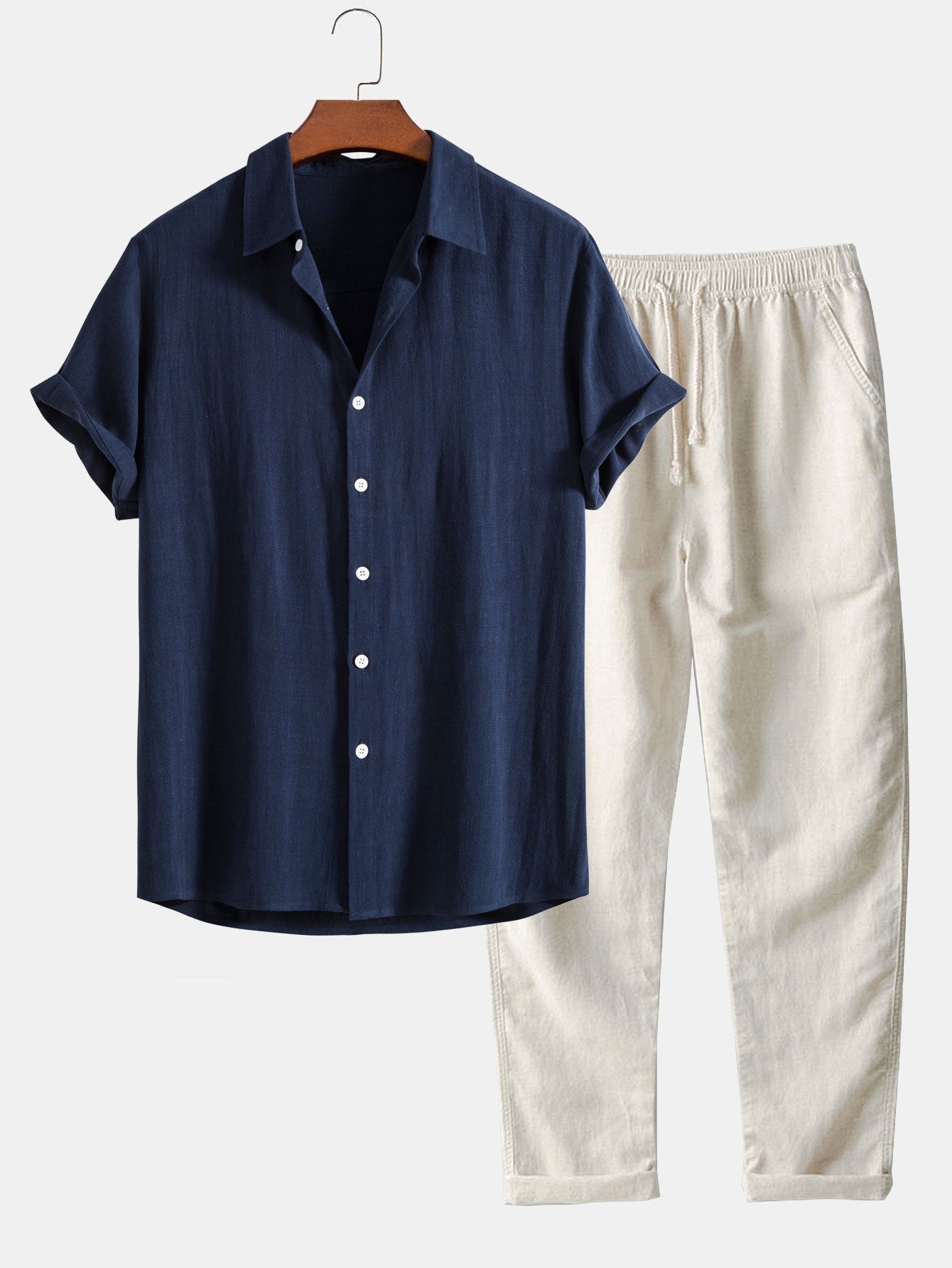 Linen Set – Lightweight Comfort – Casual Summer Style 3