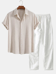 Linen Set – Lightweight Comfort – Casual Summer Style 4