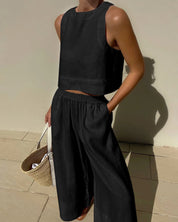Linen Two-Piece Set – Lightweight Comfort – Effortless Summer Style 11