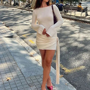 Long sleeve Mini Dress