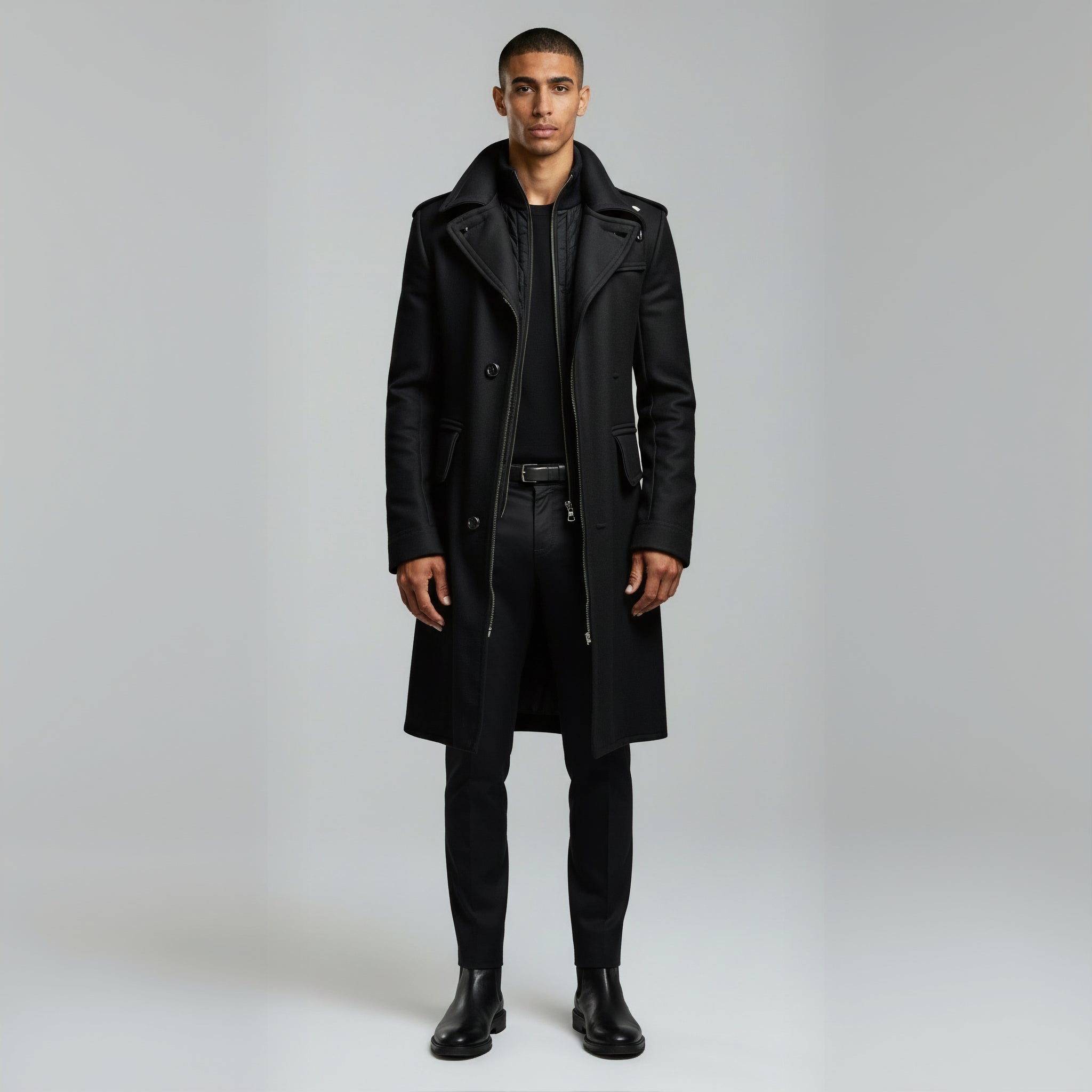Trench Coat – Tailored Warmth for Elegant Winter Outings - 1