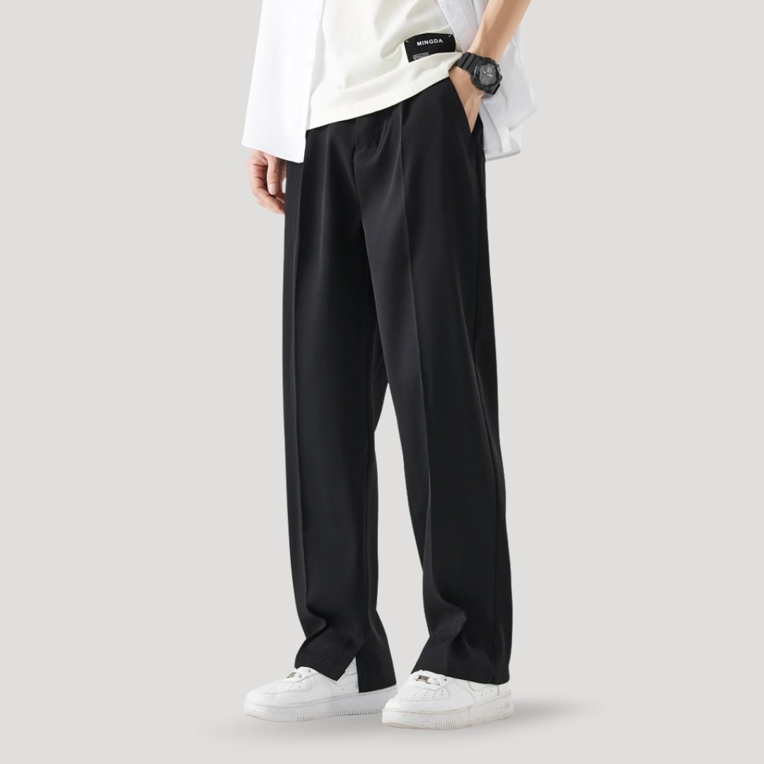 Loose fit casual pants
