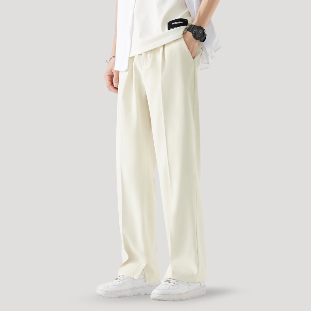 Loose fit casual pants