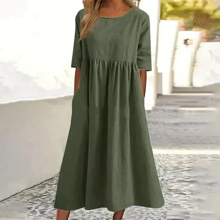 Loose Summer Dress – Chic Sake Knot Design – Effortless Everyday Style 4