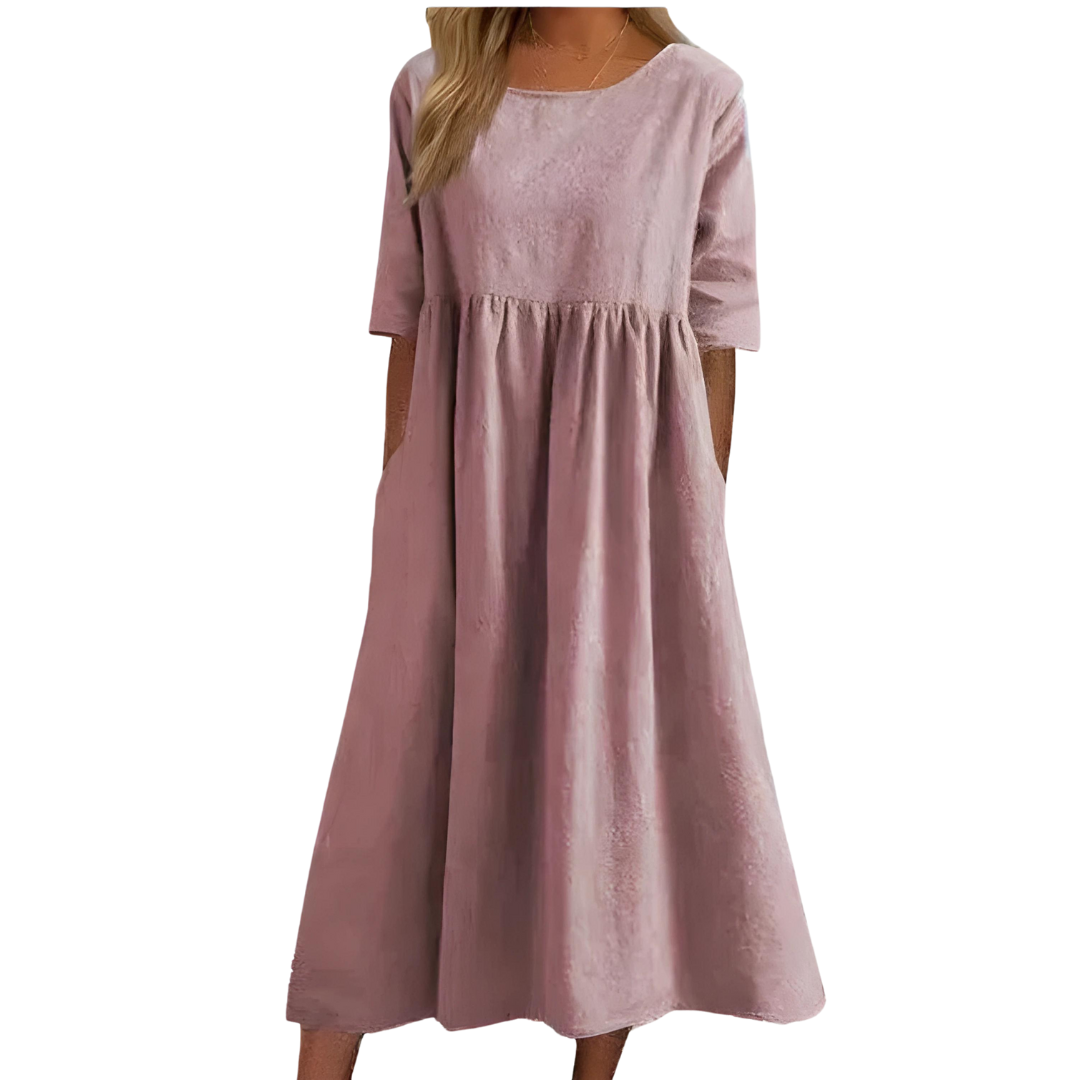 Loose Summer Dress – Chic Sake Knot Design – Effortless Everyday Style 8