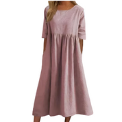 Loose Summer Dress – Chic Sake Knot Design – Effortless Everyday Style 8