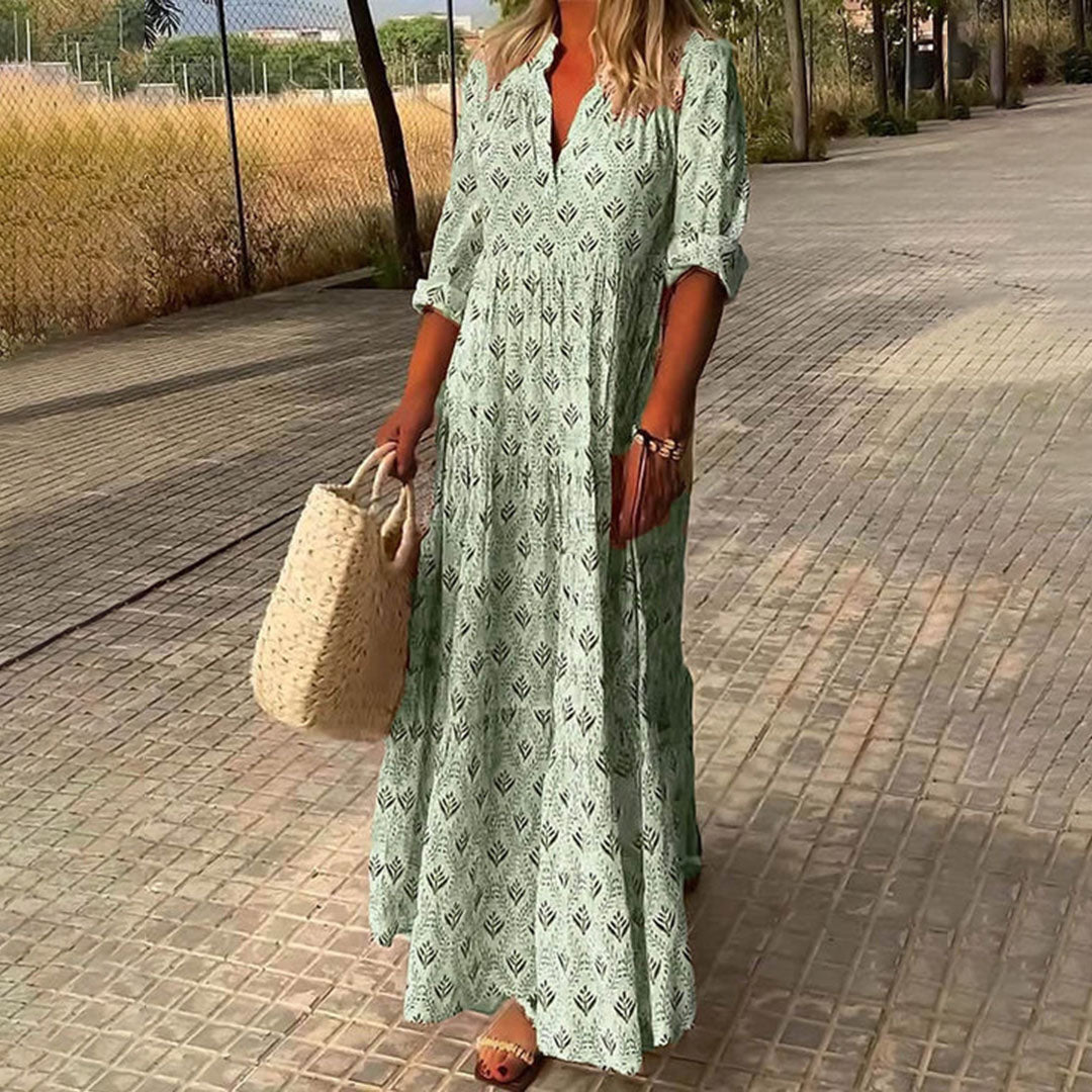 Maxi Dress – Flattering Fit – Effortless Boho Summer Style 1