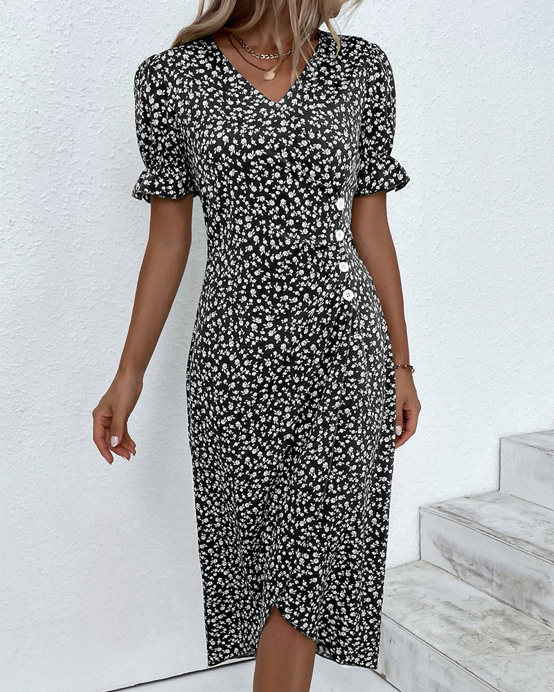 Maxi Dress – V-Neck Design – Effortless Summer Elegance 5