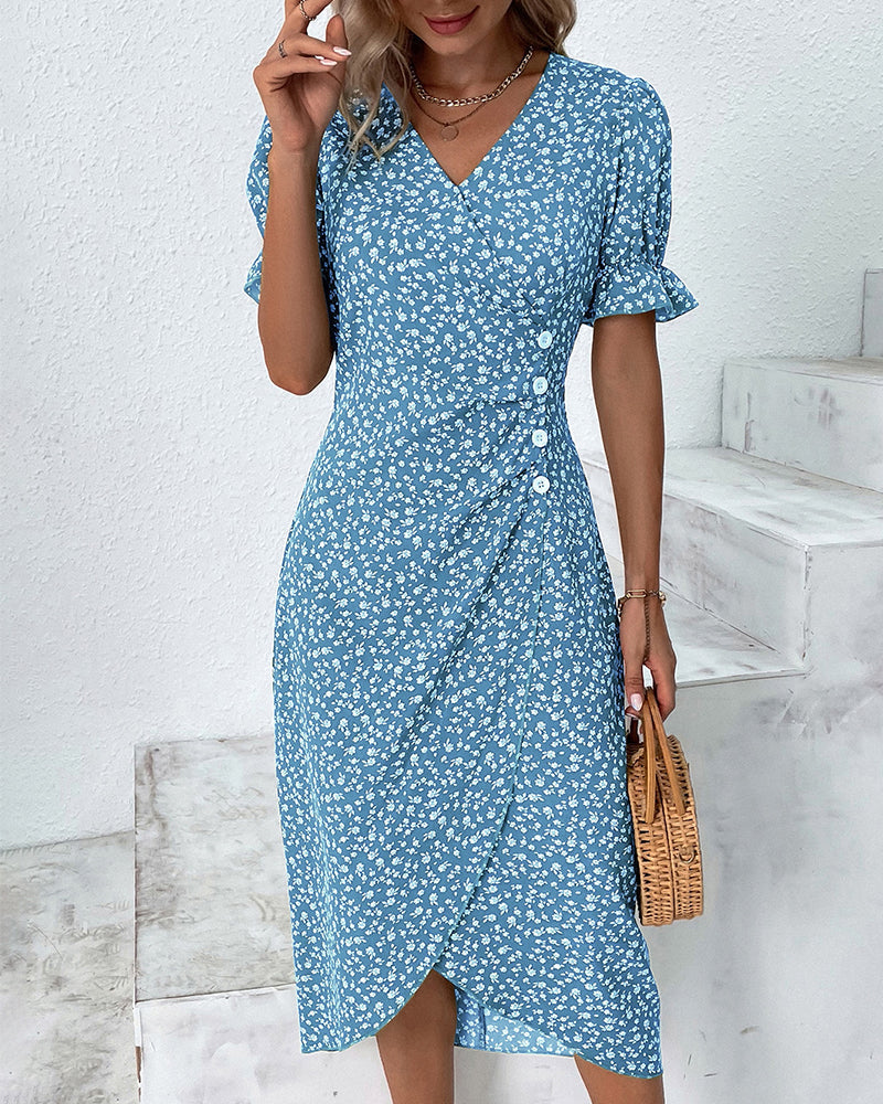 Maxi Dress – V-Neck Design – Effortless Summer Elegance 6