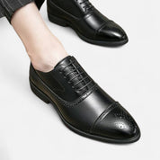 Men's Leather Ankle Boots – Pointed Toe – Sophisticated Casual Style 4