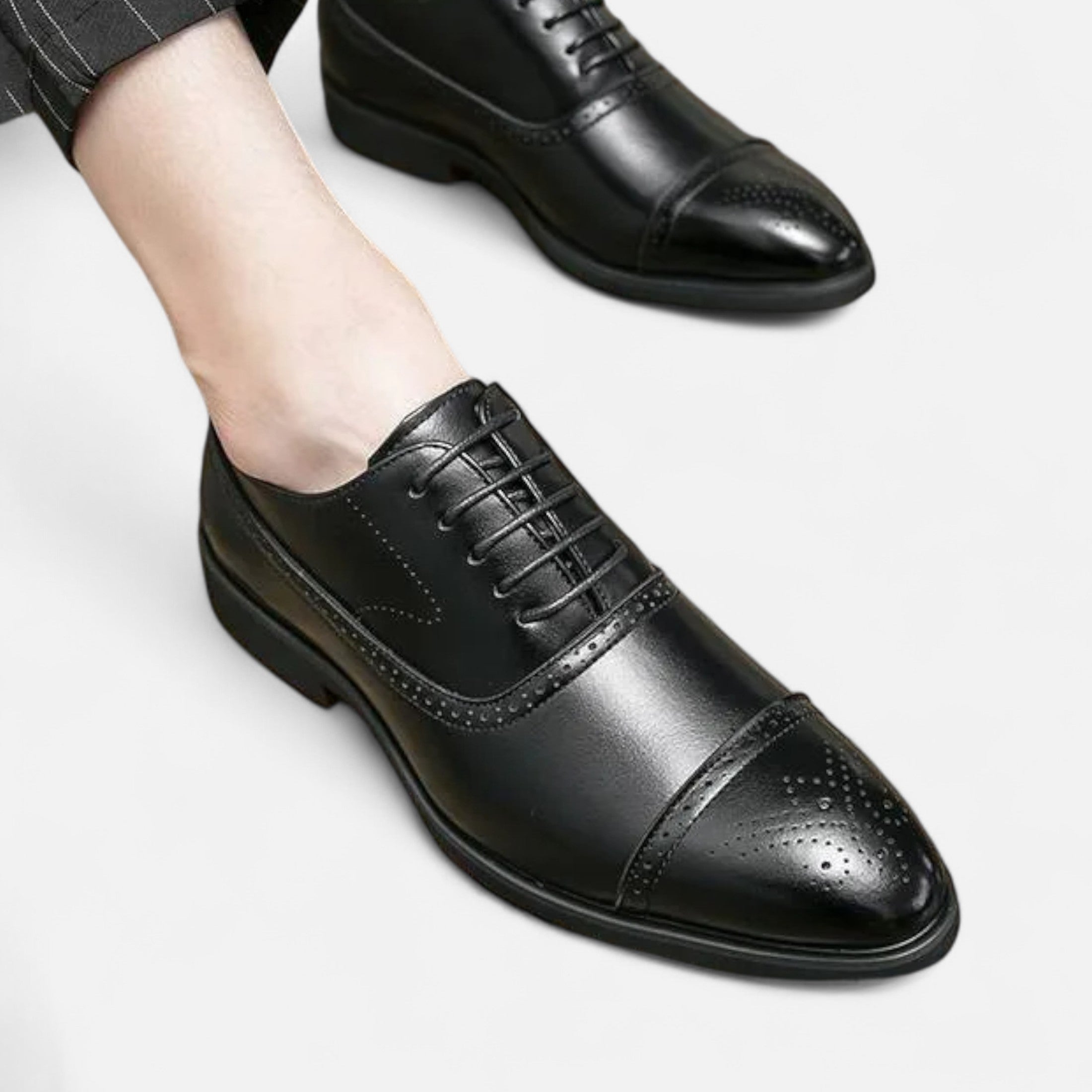 Men's Leather Ankle Boots – Pointed Toe – Sophisticated Casual Style 4