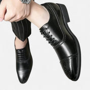 Men's Leather Ankle Boots – Pointed Toe – Sophisticated Casual Style 6