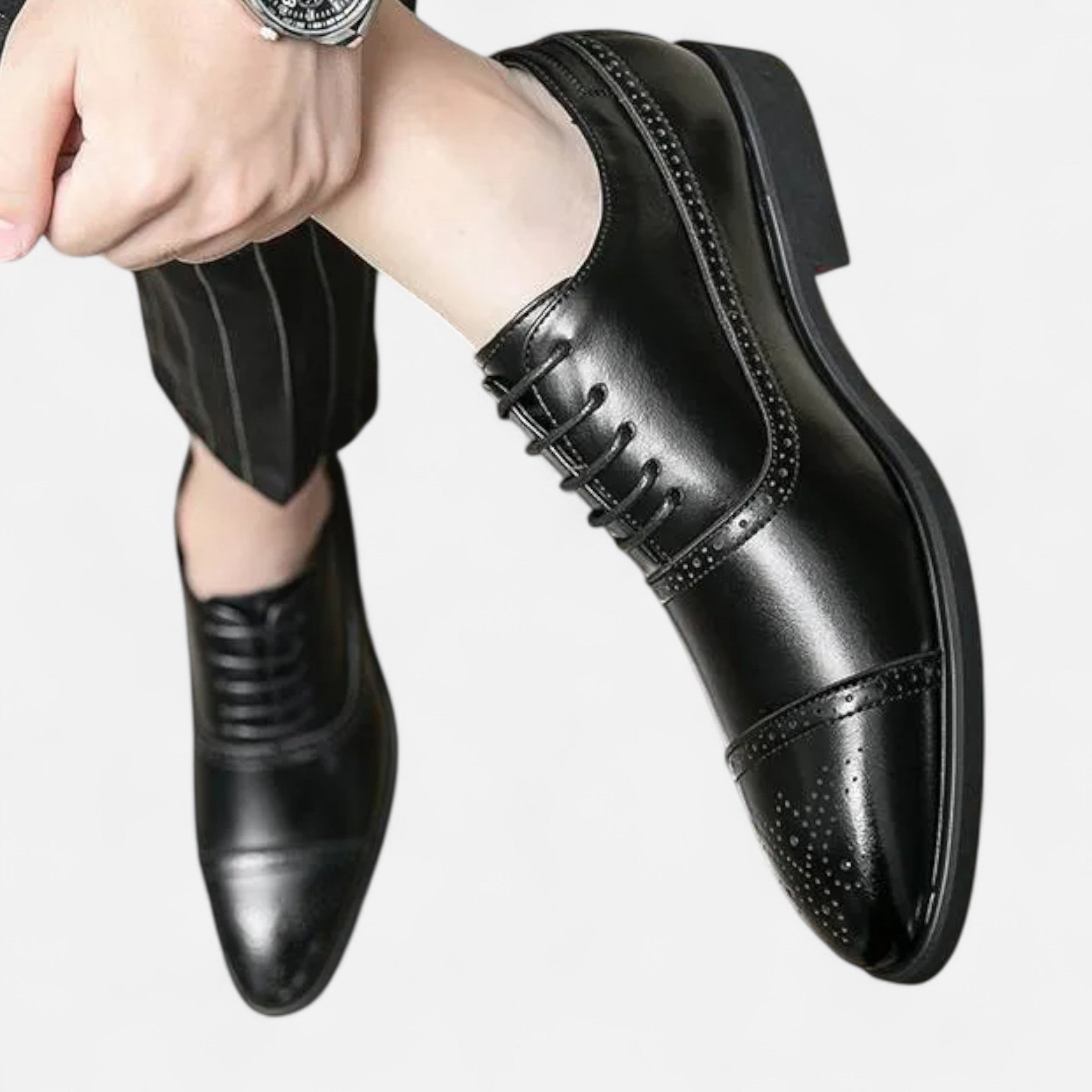 Men's Leather Ankle Boots – Pointed Toe – Sophisticated Casual Style 6