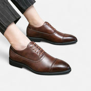 Men's Leather Ankle Boots – Pointed Toe – Sophisticated Casual Style 7