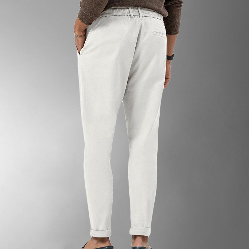Men's Linen Trousers – Breathable Fabric – Casual Everyday Style 1