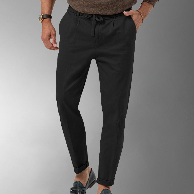 Men's Linen Trousers – Breathable Fabric – Casual Everyday Style 8