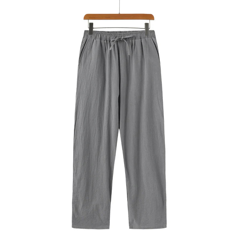 Men's Linen Trousers – Lightweight and Breathable Summer Pants in Various Colors 5