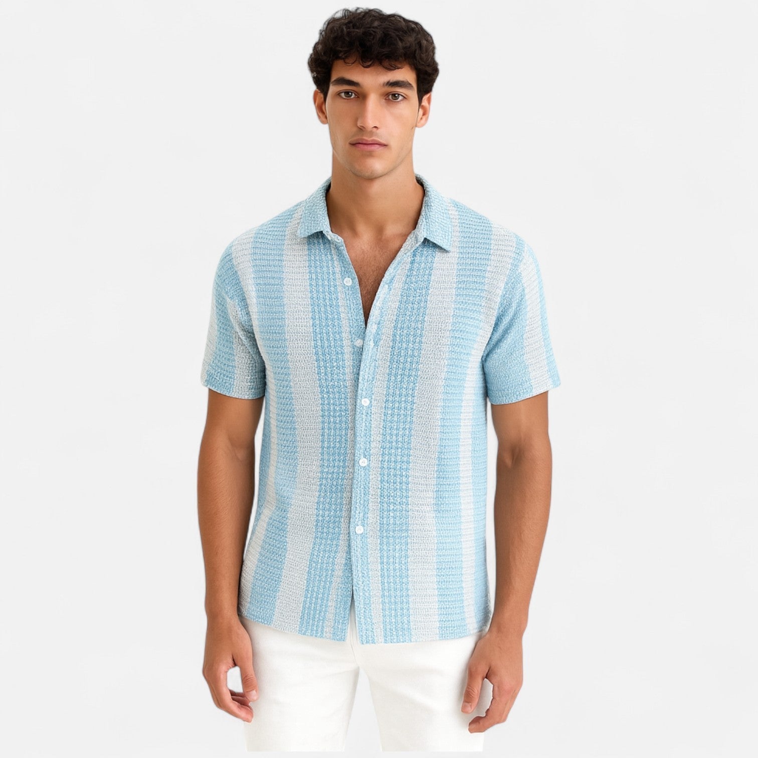Men's Shirt – Lightweight Fabric – Versatile Casual Style 3