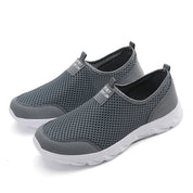 Men's Slip-On Shoes Black Size 42 Mesh Lightweight Casual Walking 5