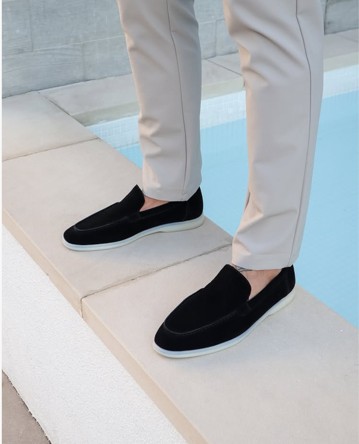 Men's Suede Loafers - Classic Slip-On Penny Loafers for Comfort and Style 1