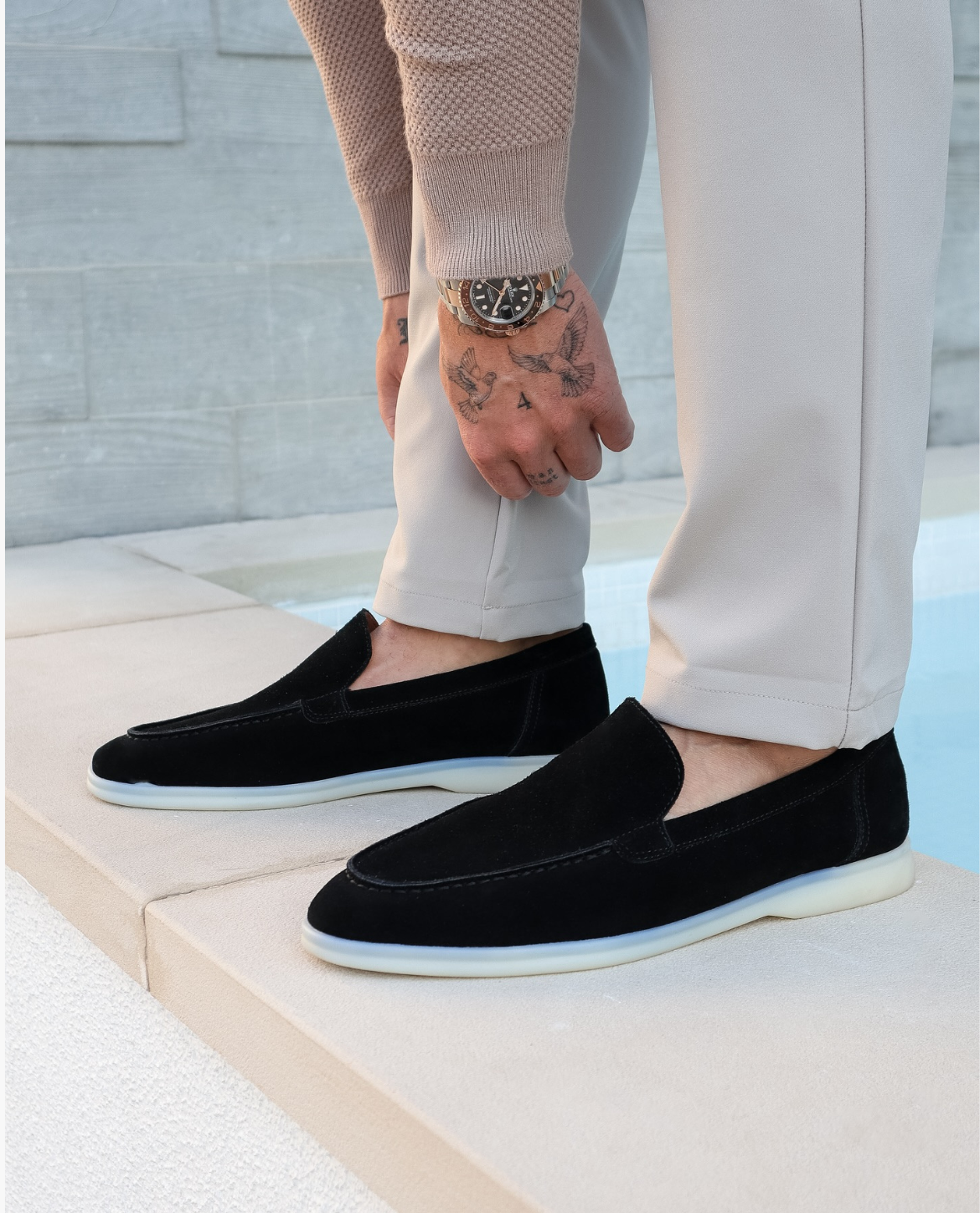 Men's Suede Loafers - Classic Slip-On Penny Loafers for Comfort and Style 2