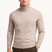 Men's Turtleneck Sweater - Classic Warmth and Style 0