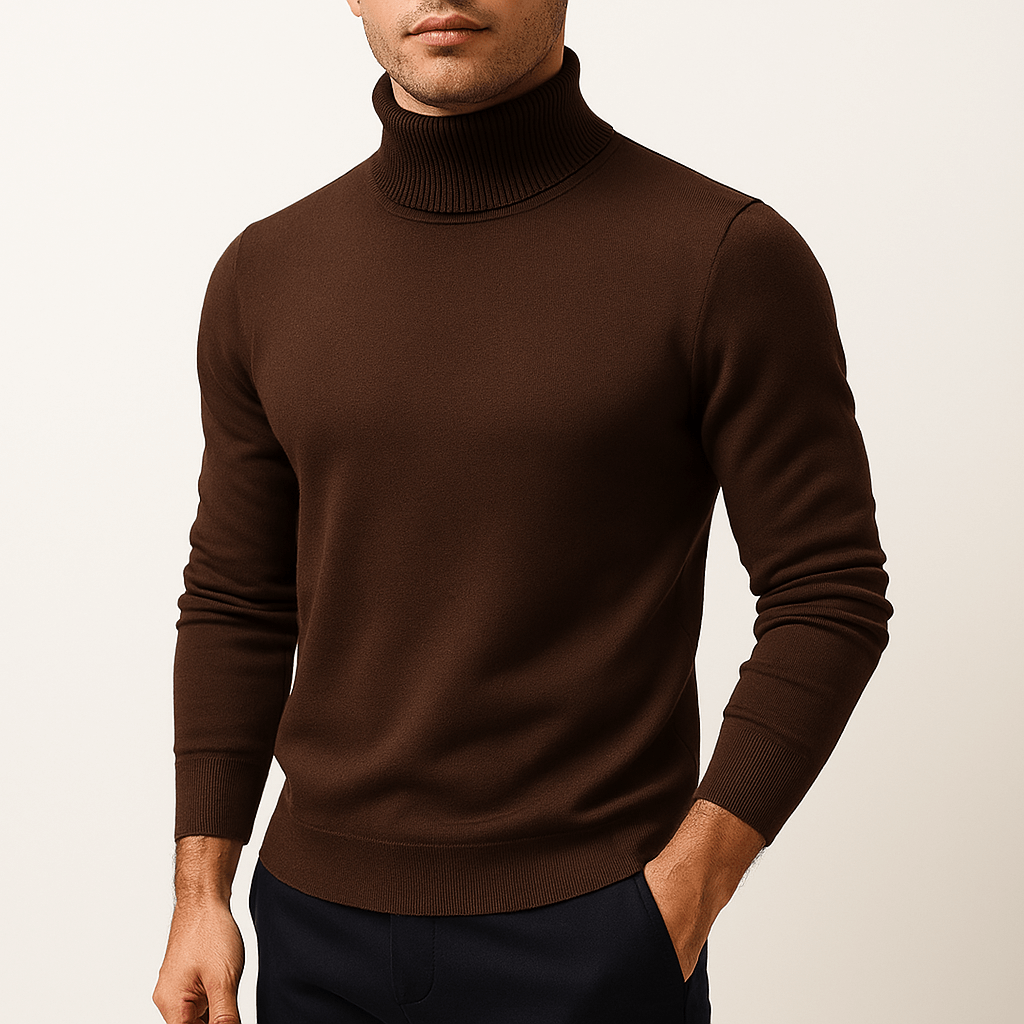 Men's Turtleneck Sweater - Classic Warmth and Style 2