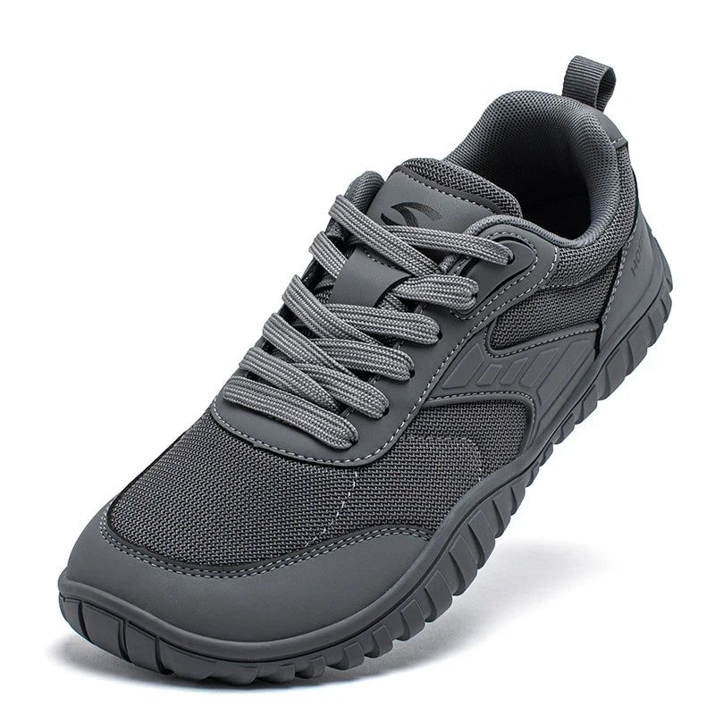 Men's and Women's Running Shoes Black Size 10 Artificial Leather Wide Toe 7
